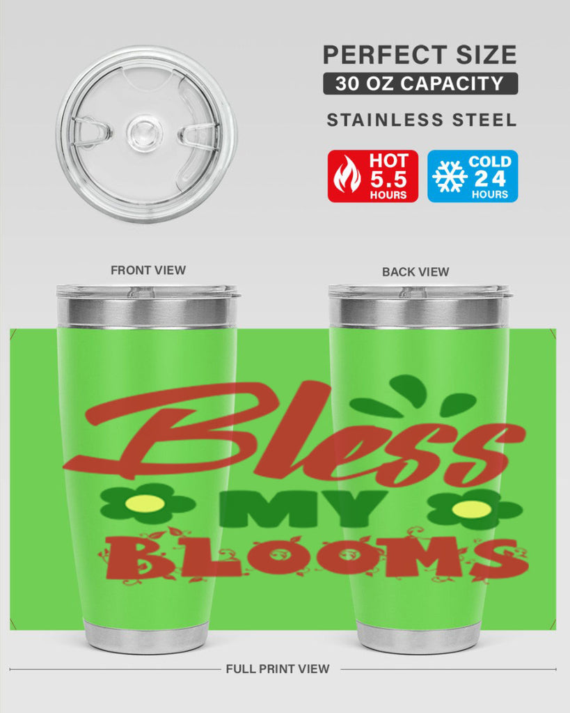 Bless My Blooms 61#- spring- Tumbler