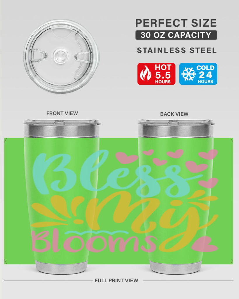 Bless my blooms Style 69#- summer- Tumbler
