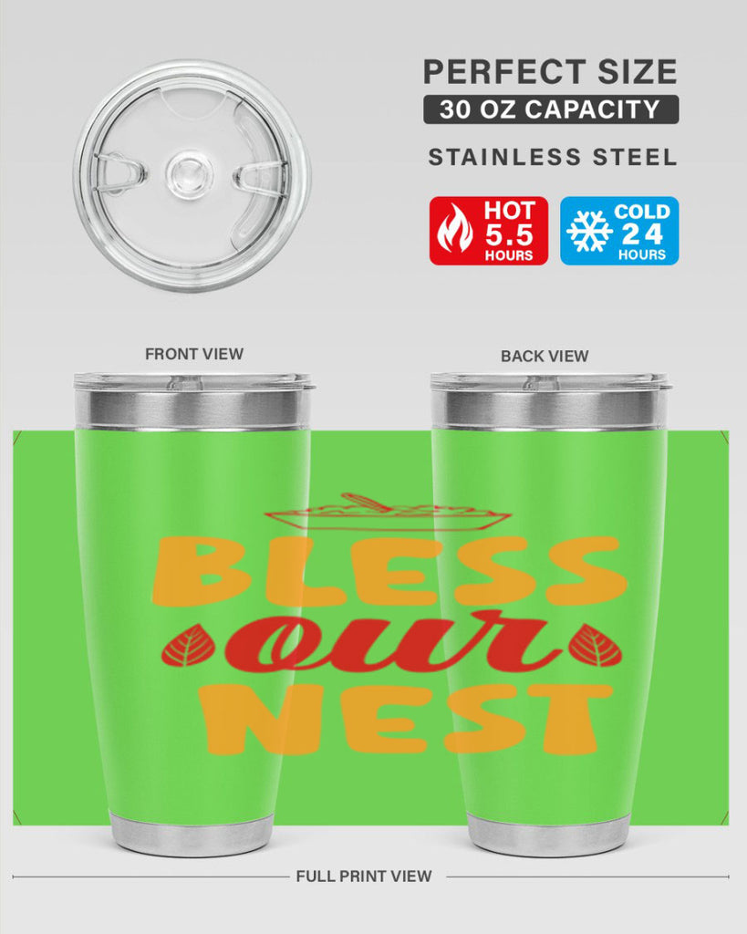 Bless our nest 54#- spring- Tumbler