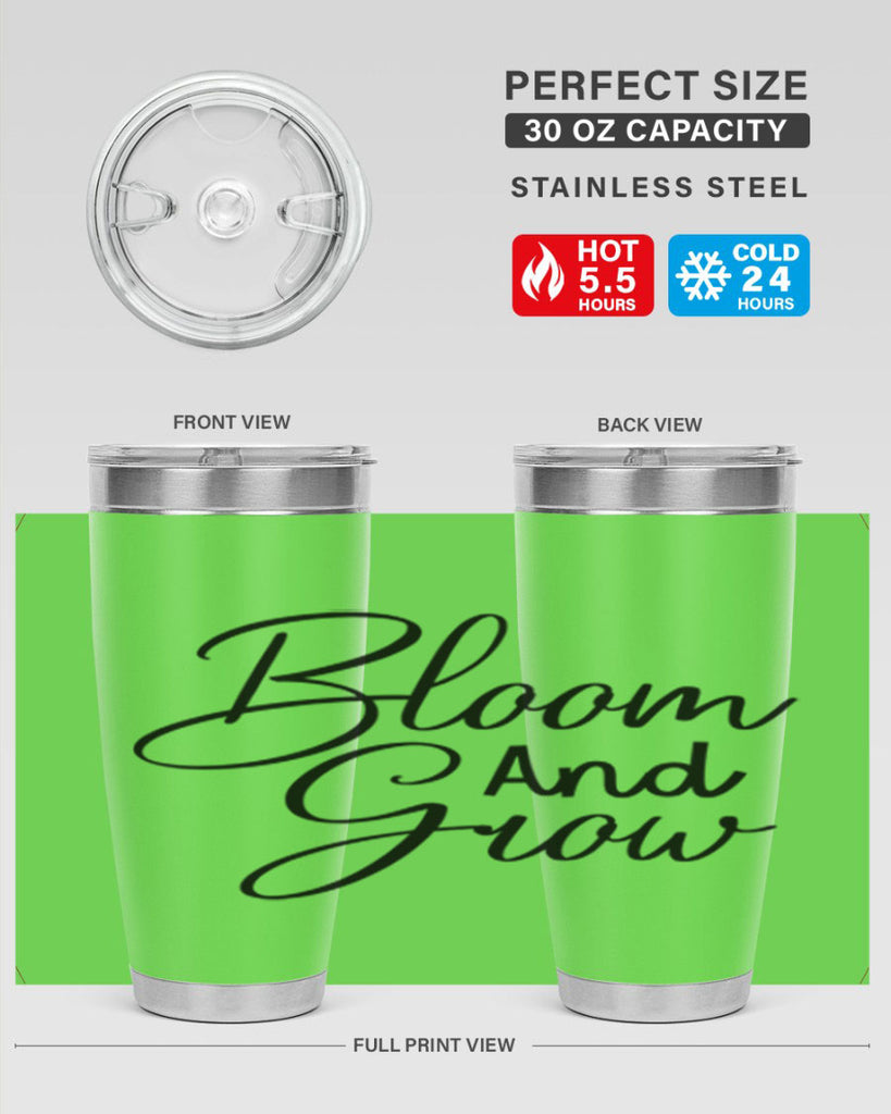 Bloom and grow  83#- spring- Tumbler
