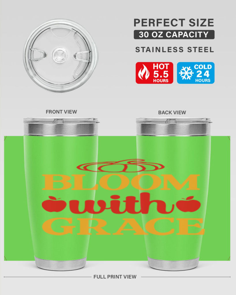 Bloom with grace 82#- spring- Tumbler