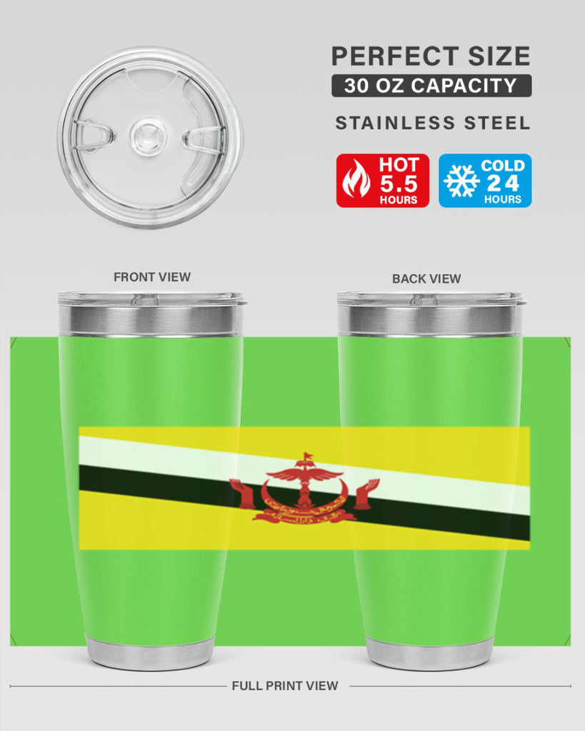 Brunei 173#- world flags- Tumbler