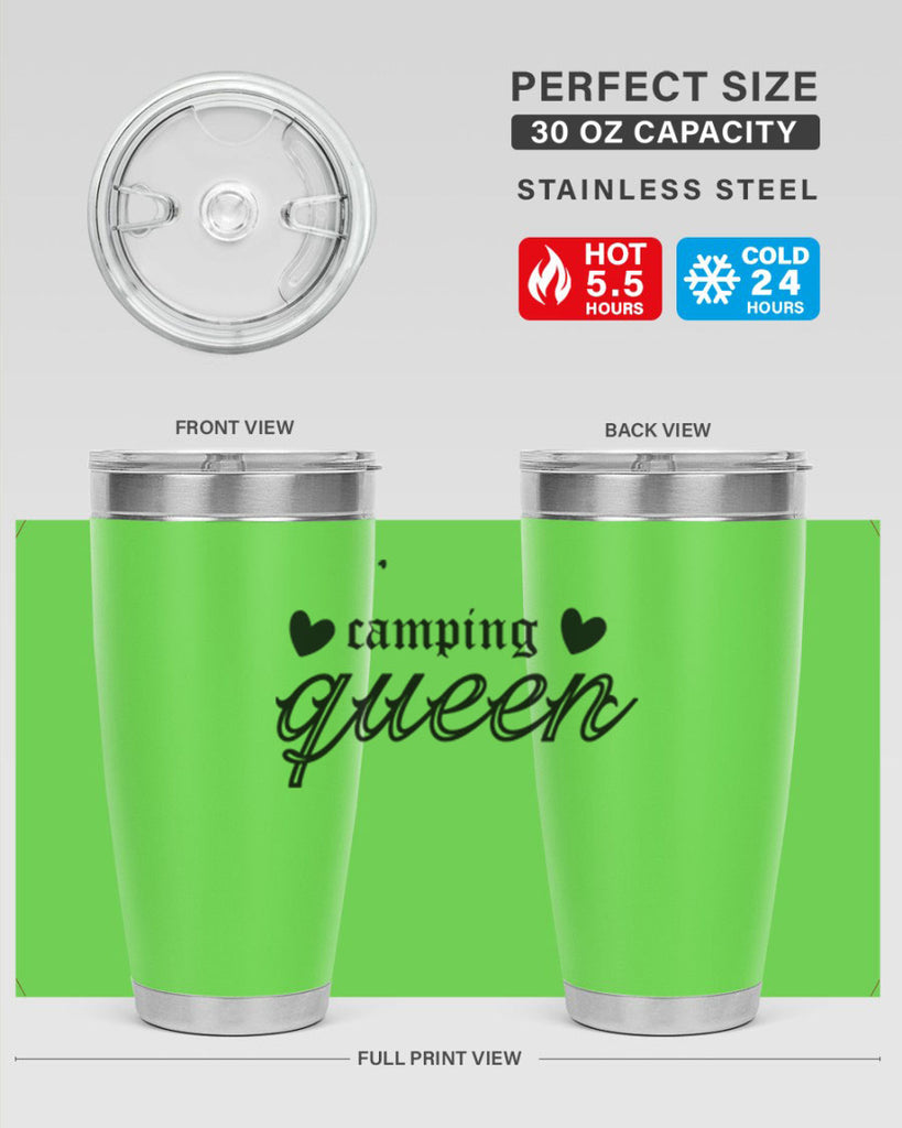 Camping queen 143#- zodiac- Tumbler