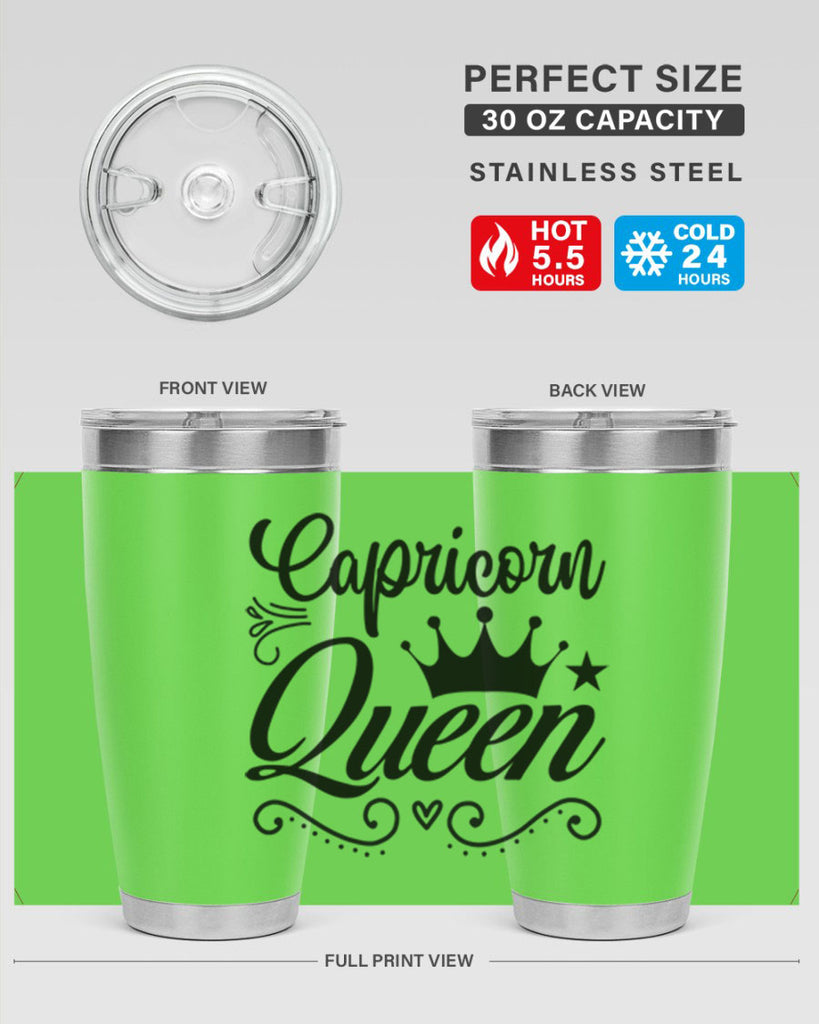 Capricorn queen 196#- zodiac- Tumbler
