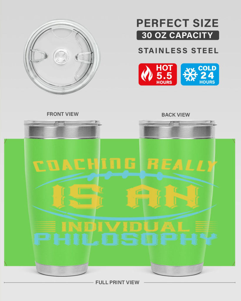Coaching really is an individual philosophy Style 43#- coaching- tumbler
