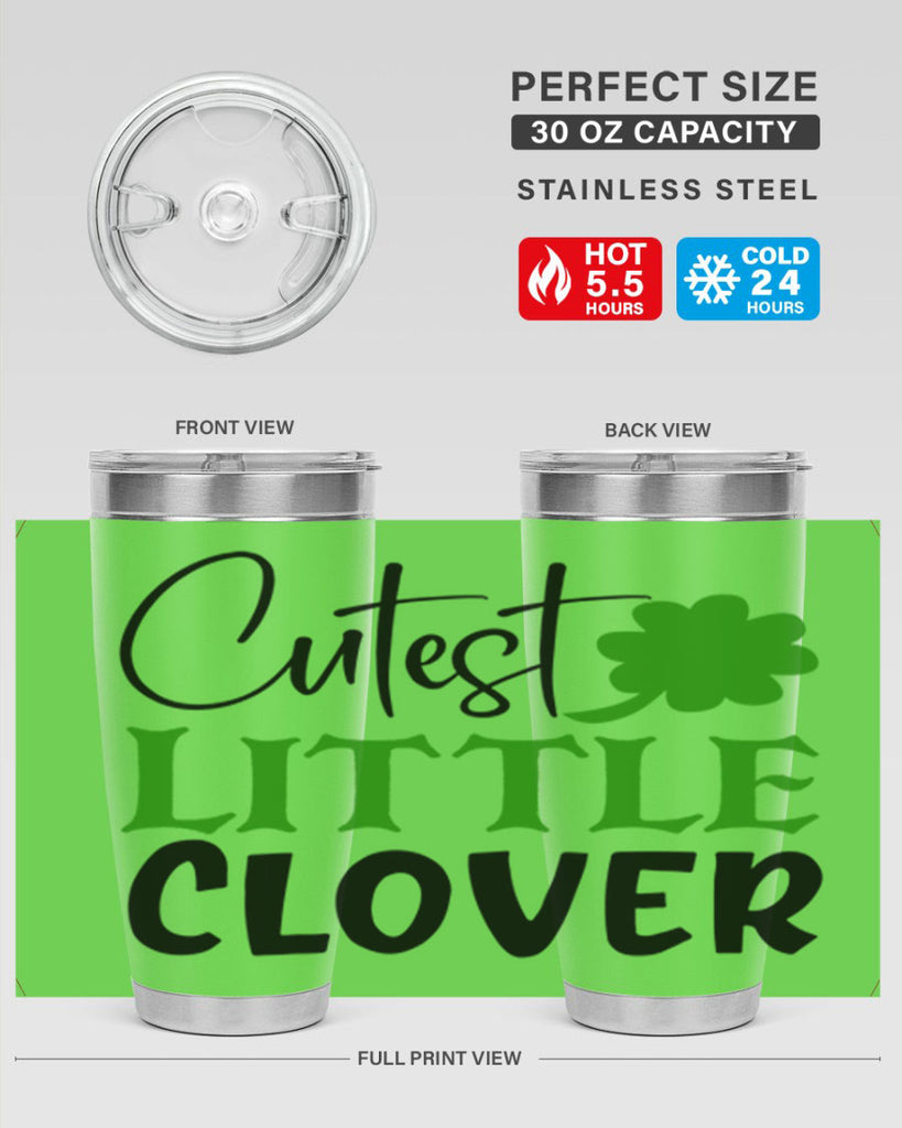 Cutest Little Clover Style 159#- St Patricks Day- Tumbler