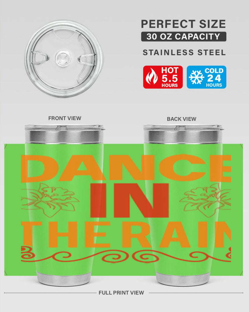 Dance in the rain 117#- spring- Tumbler