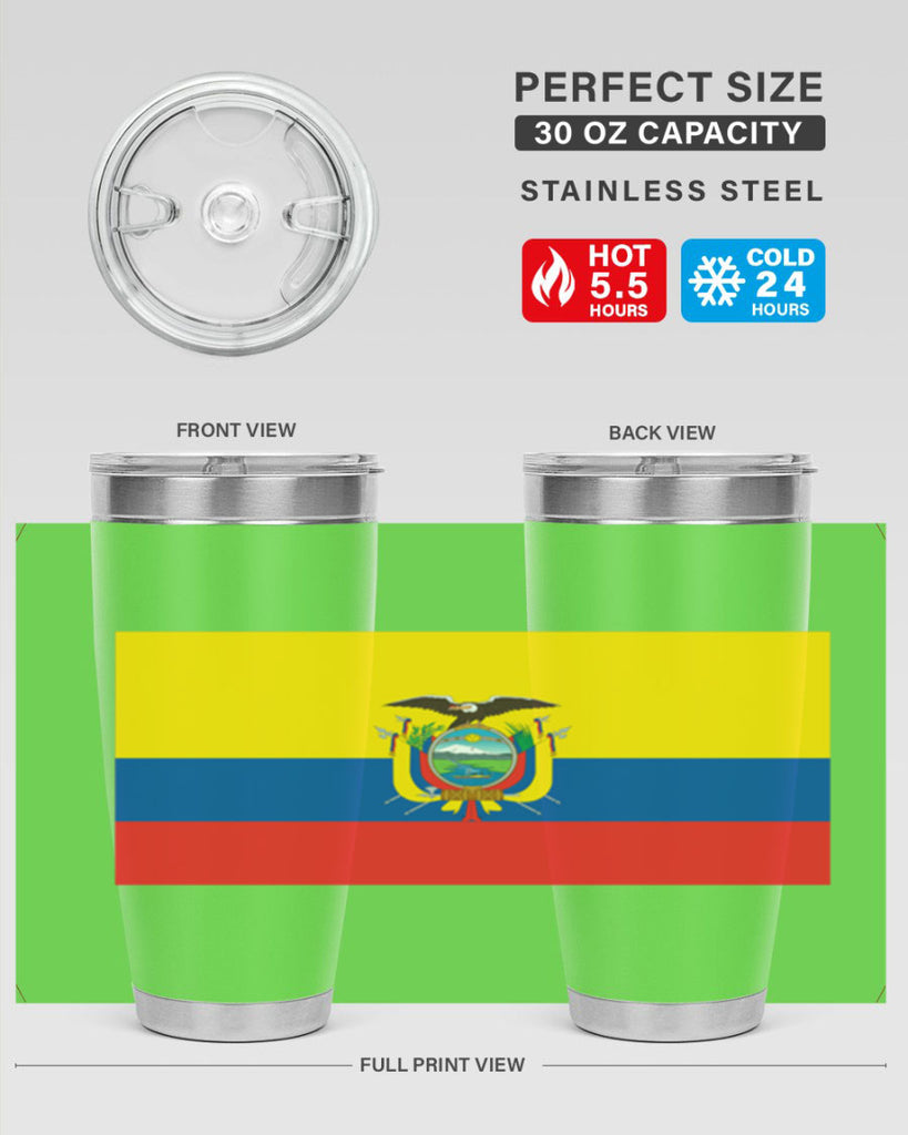Ecuador 147#- world flags- Tumbler