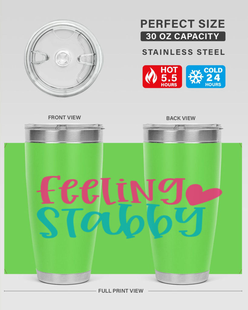 Feeling Stabby Nurse Style Style 192#- nurse- tumbler
