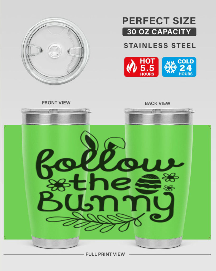 Follow the bunny  142#- spring- Tumbler