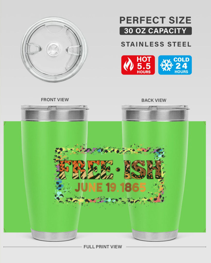 FreeIsh June 1865 Junteenth Png 32#- Juneteenth- tumbler