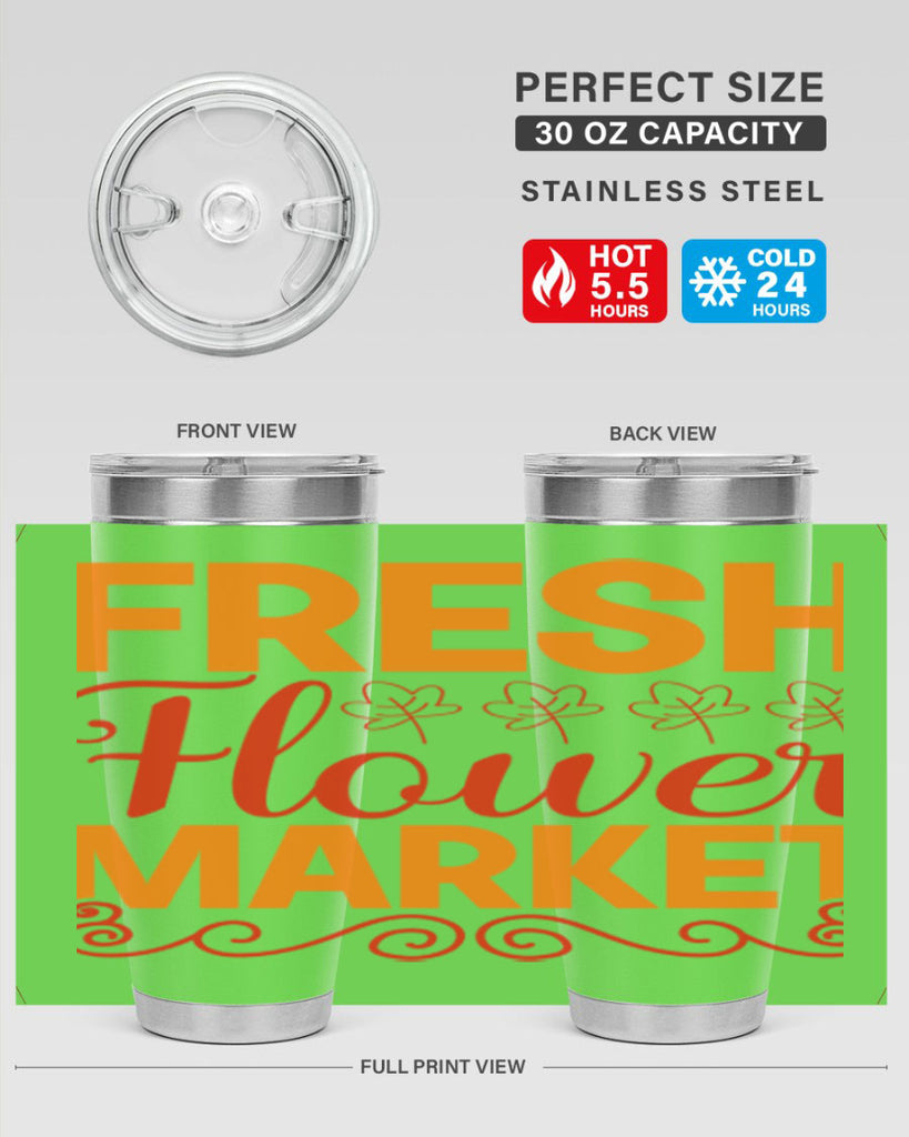Fresh flower market 143#- spring- Tumbler
