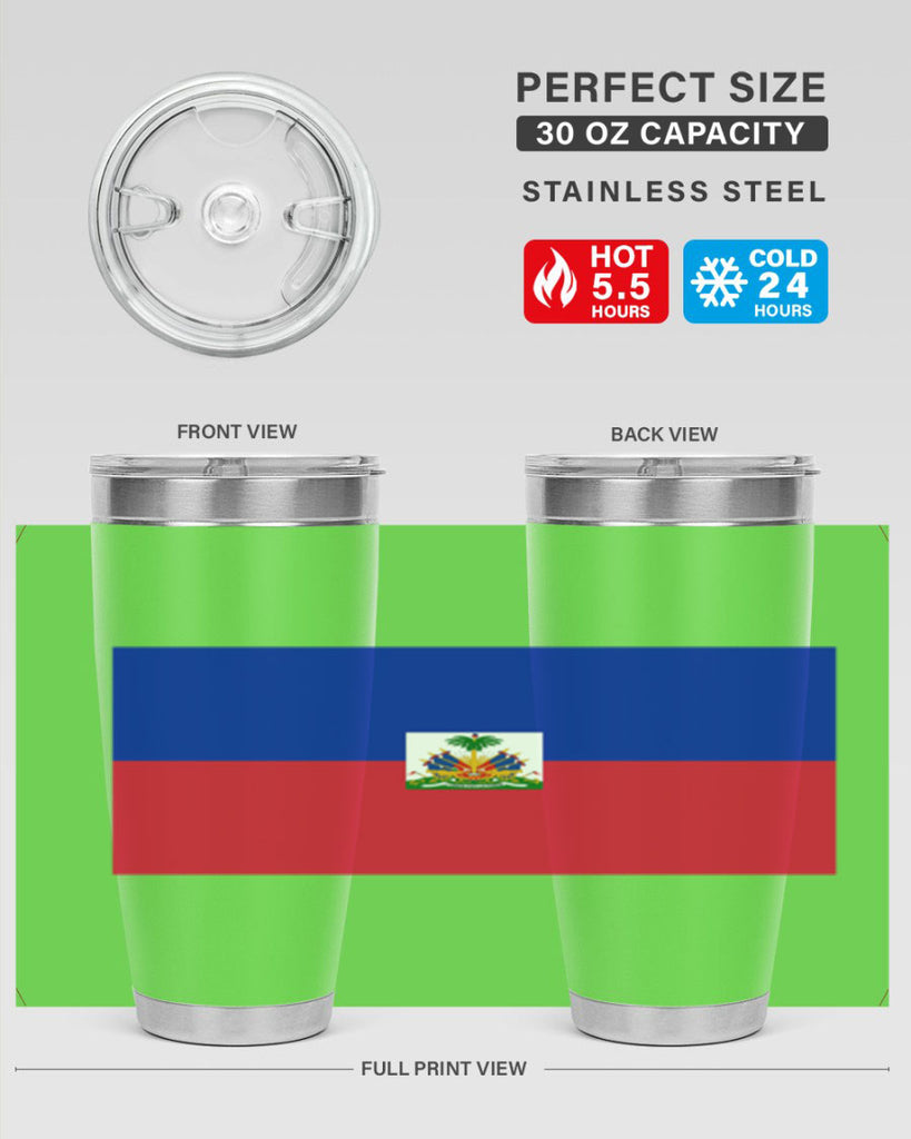 Haiti 125#- world flags- Tumbler