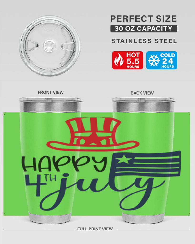 Happy th July Style 152#- Fourt Of July- Tumbler