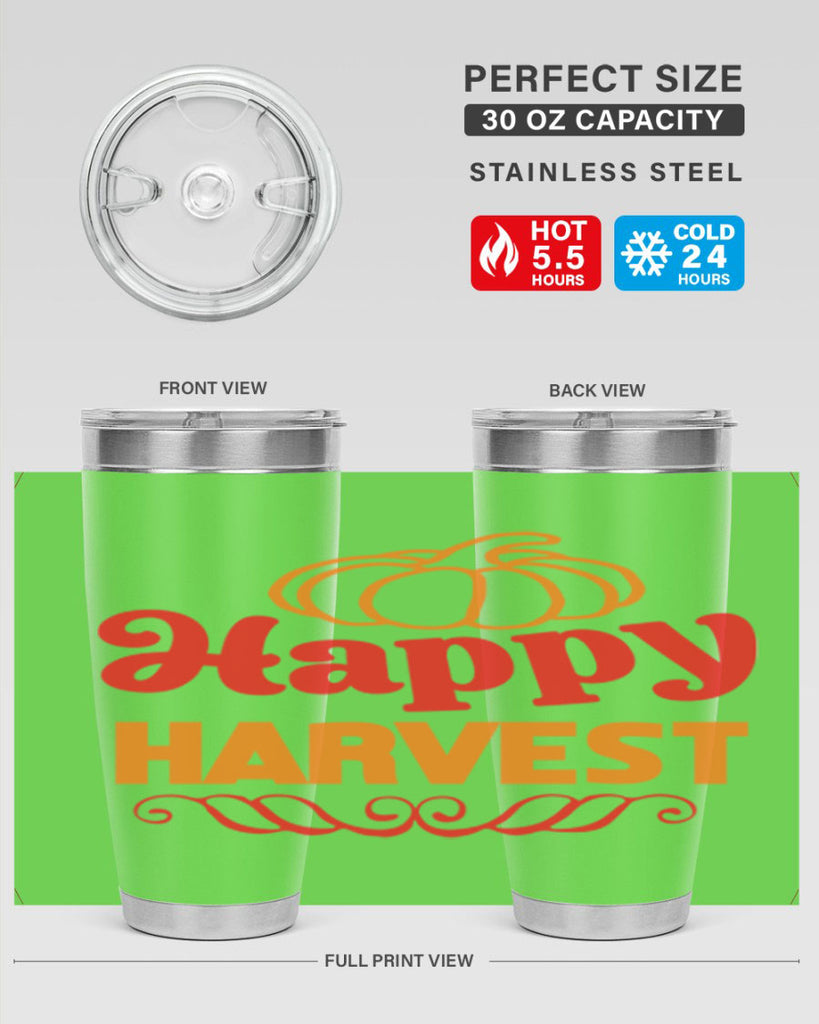HappyHarvest 256#- fall- Tumbler