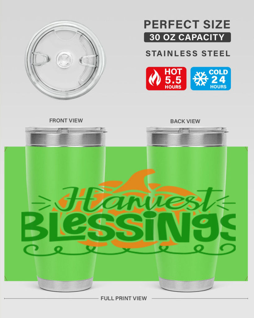 Harvest Blessings 265#- fall- Tumbler