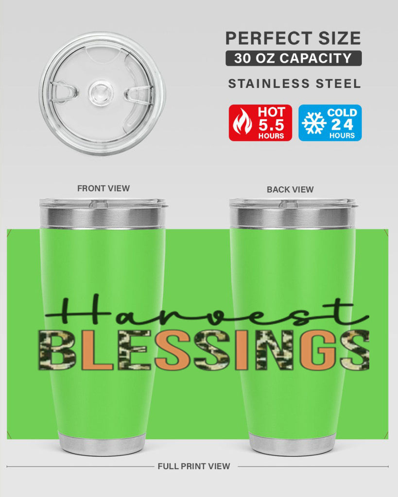 Harvest blessings 263#- fall- Tumbler