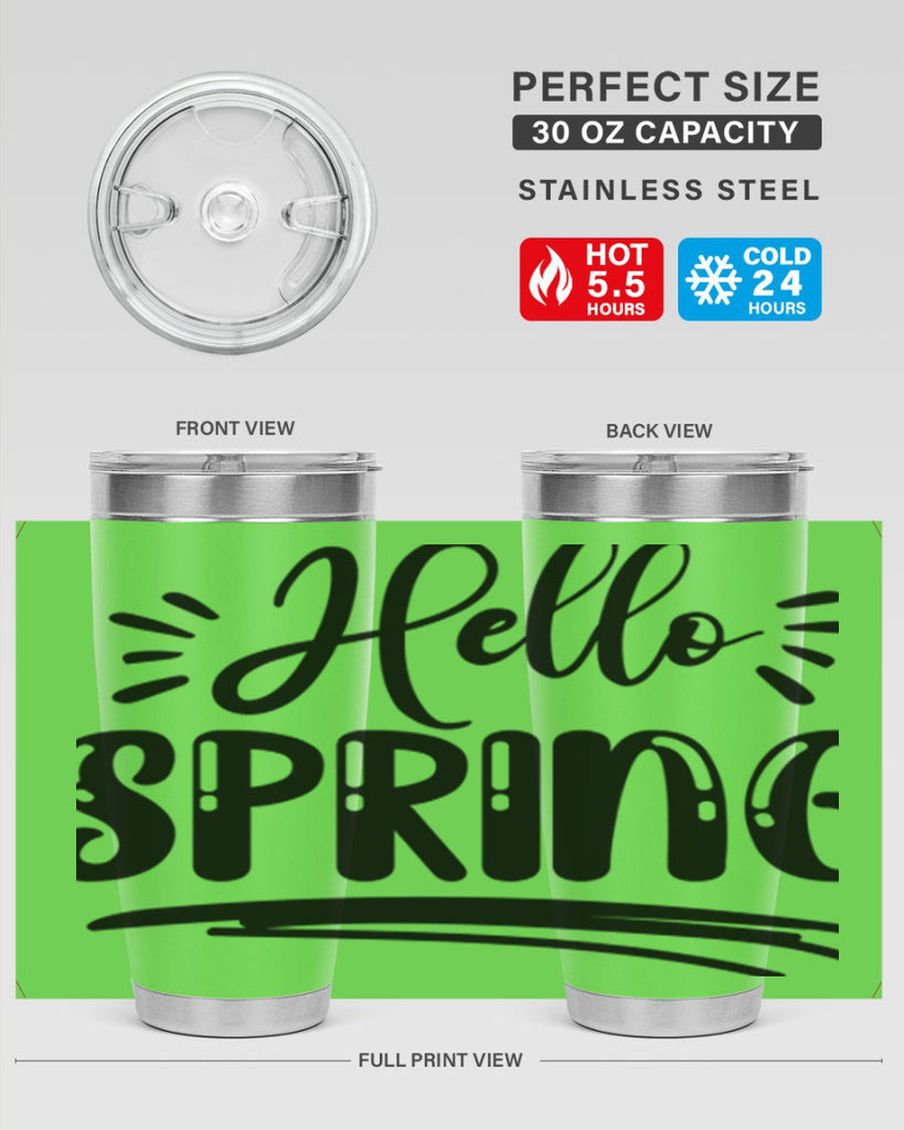 Hello Spring  229#- spring- Tumbler