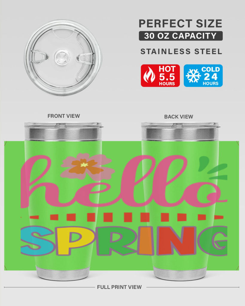 Hello Spring  231#- spring- Tumbler