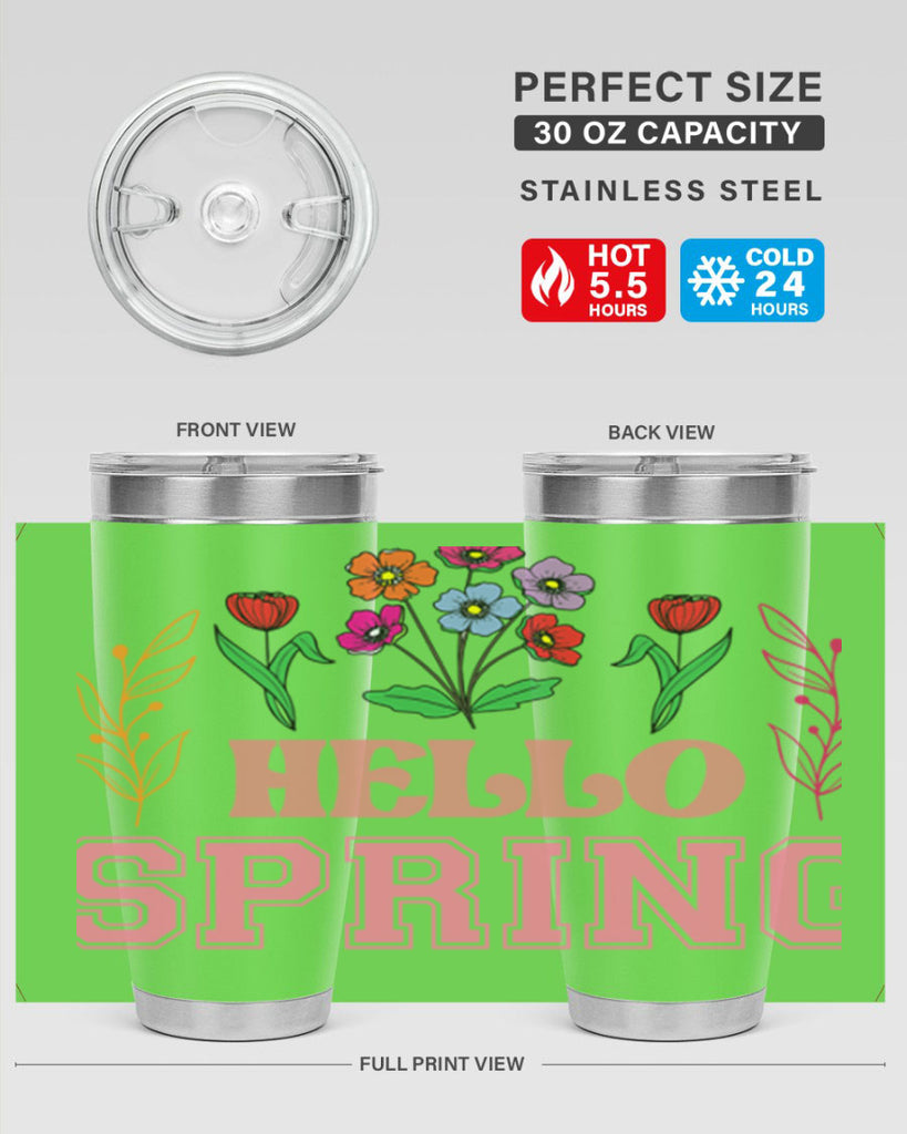 Hello Spring  234#- spring- Tumbler
