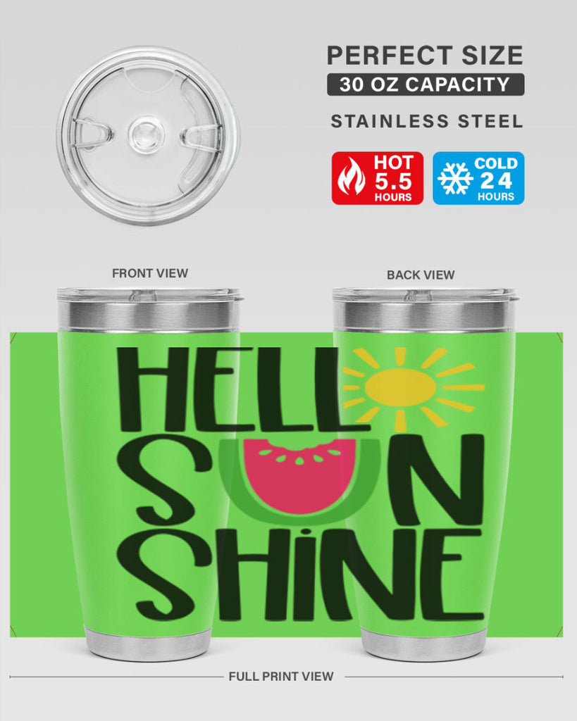 Hello Sunshine Style 37#- summer- Tumbler