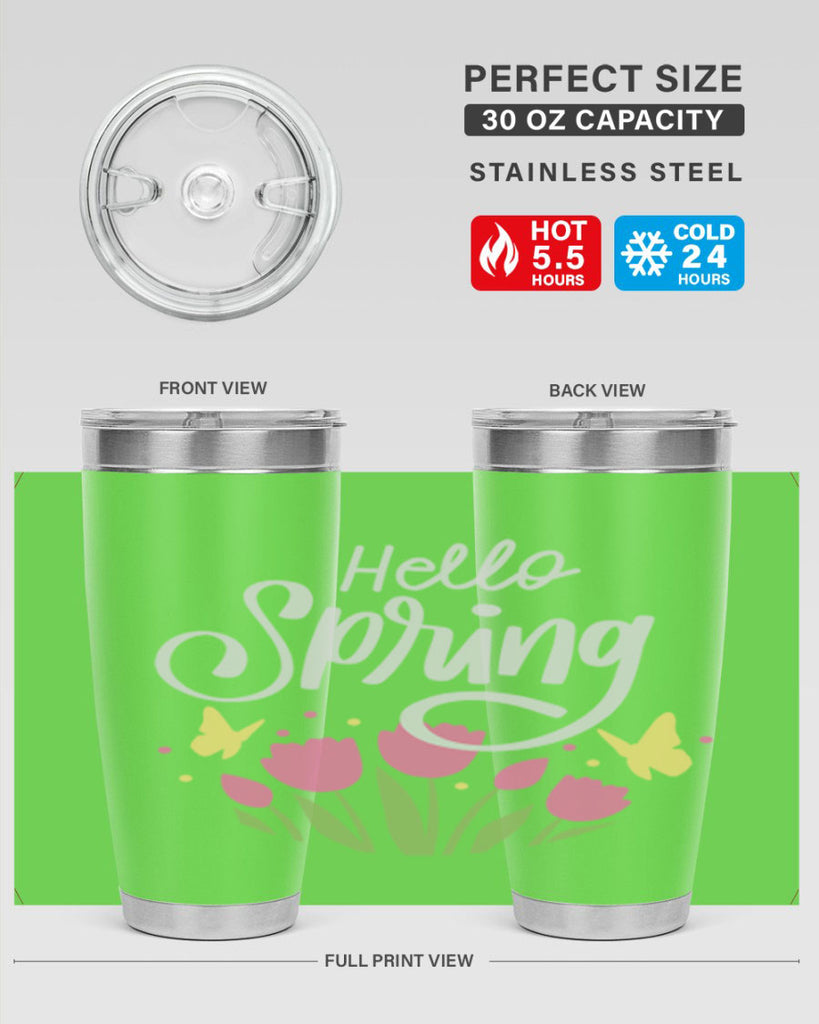 Hello spring214#- spring- Tumbler