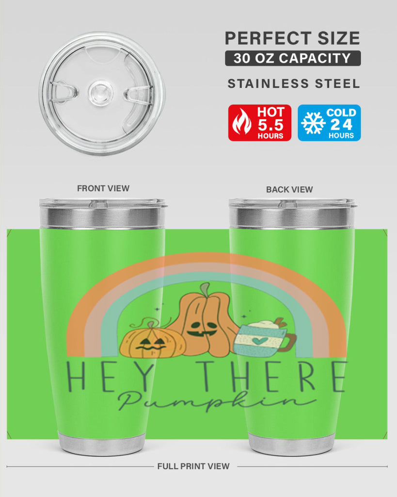 Hey There Pumpkin 309#- fall- Tumbler