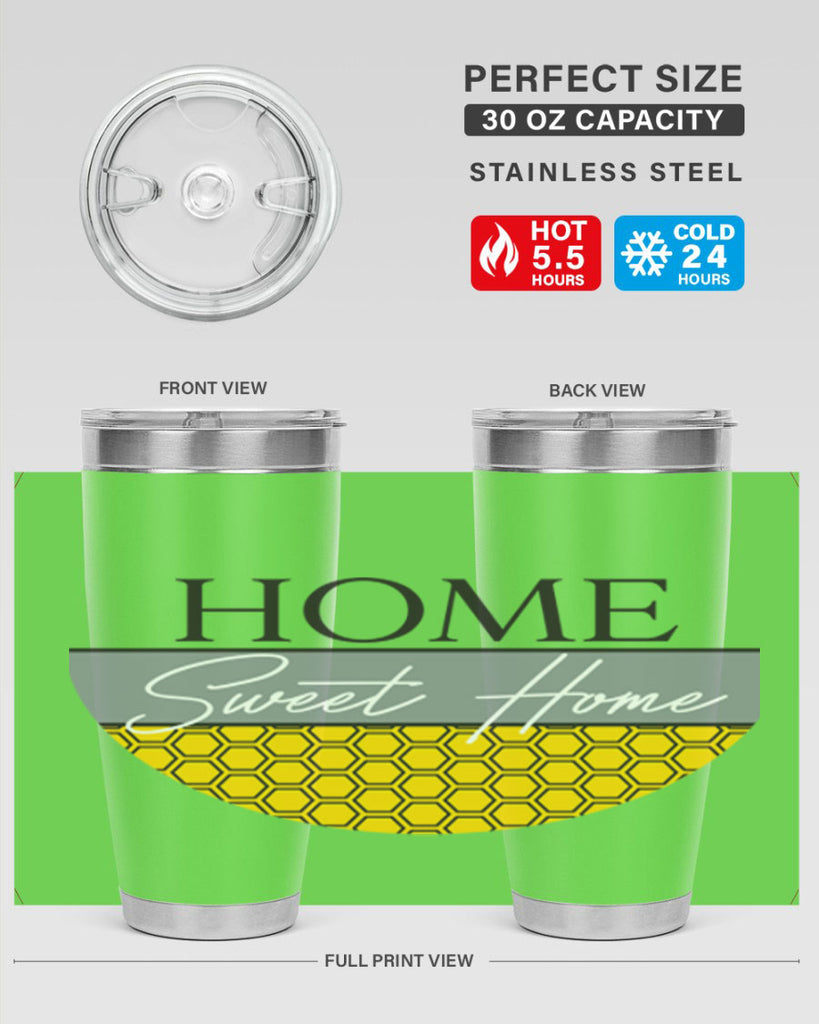 Home Sweet Home Hive lines246#- spring- Tumbler