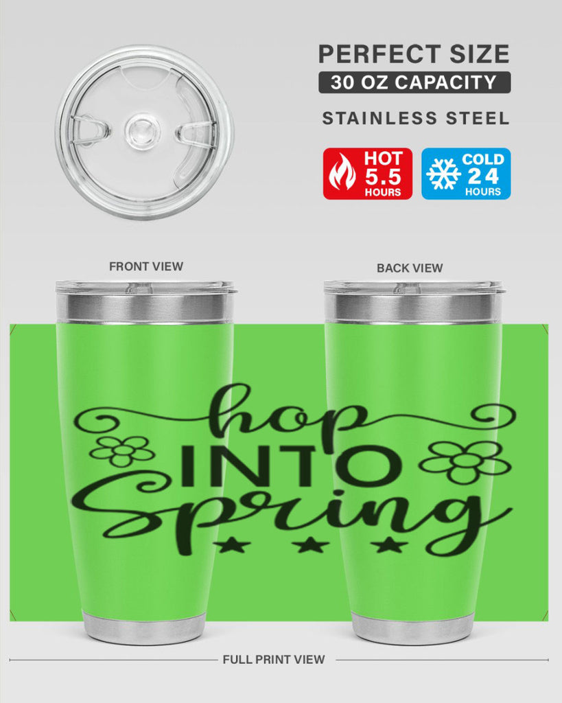 Hop into spring  252#- spring- Tumbler