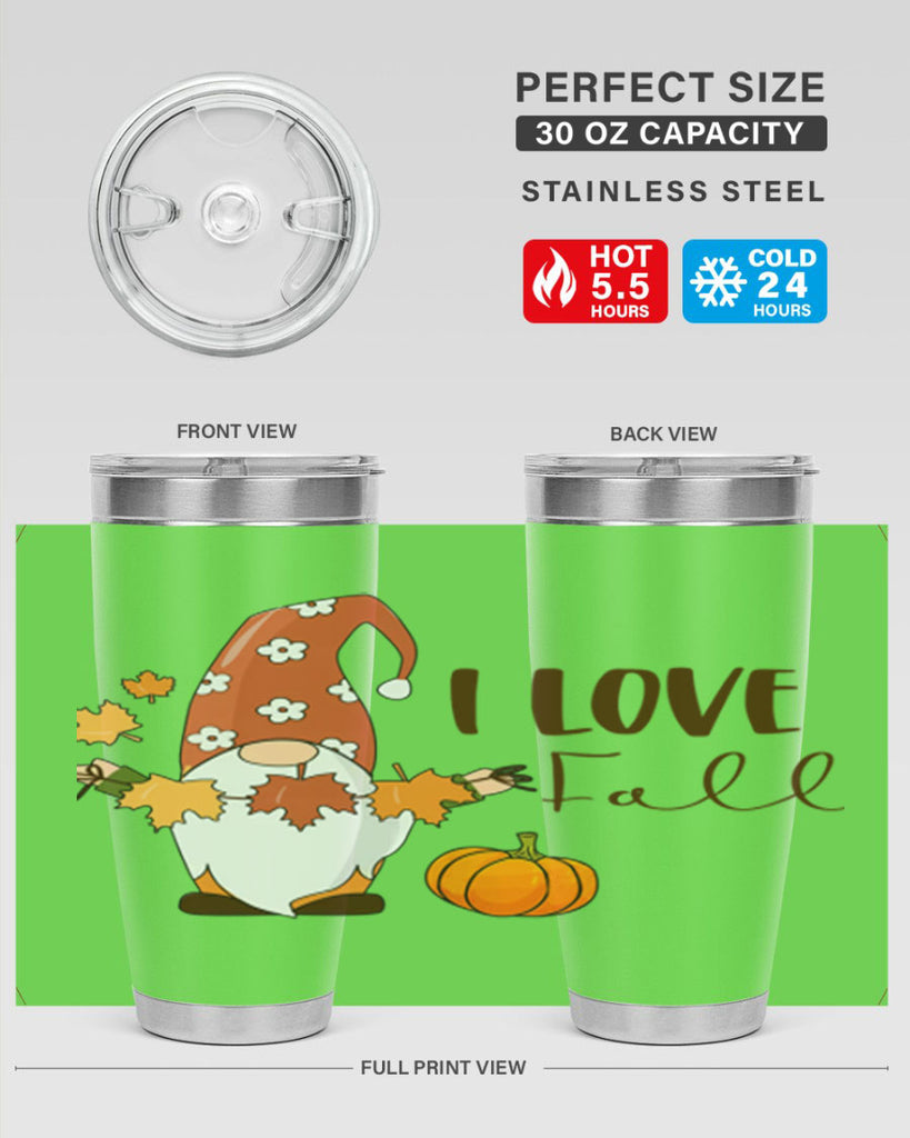 ILoveFallGnome 344#- fall- Tumbler
