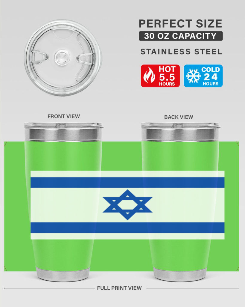 Israel 116#- world flags- Tumbler