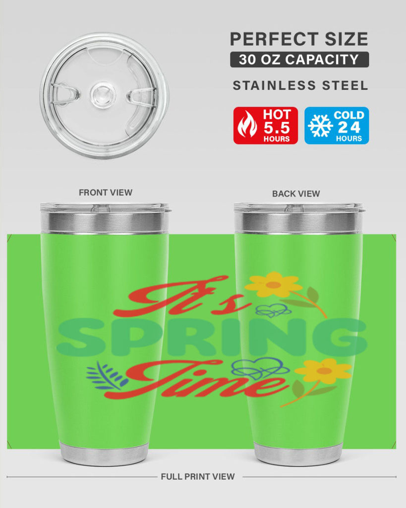 It's Spring Time 277#- spring- Tumbler