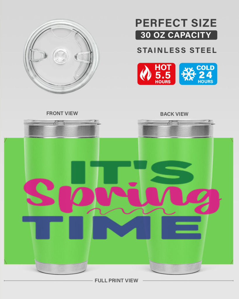 It's Spring Time 278#- spring- Tumbler