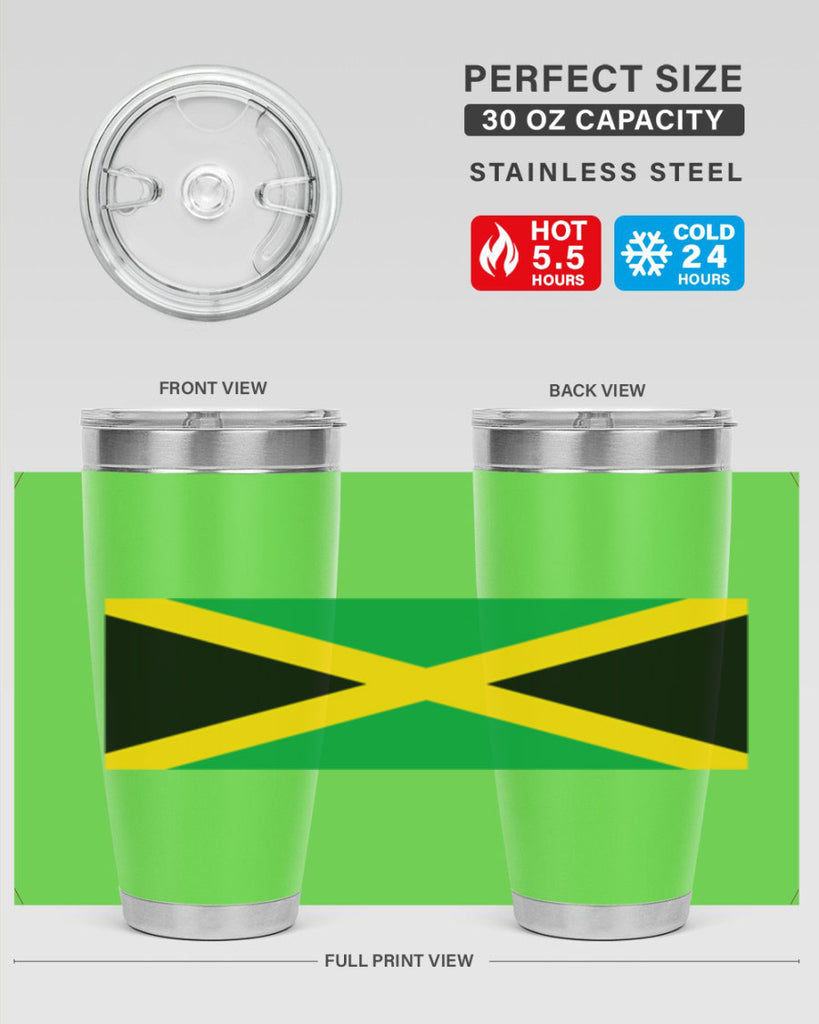 Jamaica 114#- world flags- Tumbler
