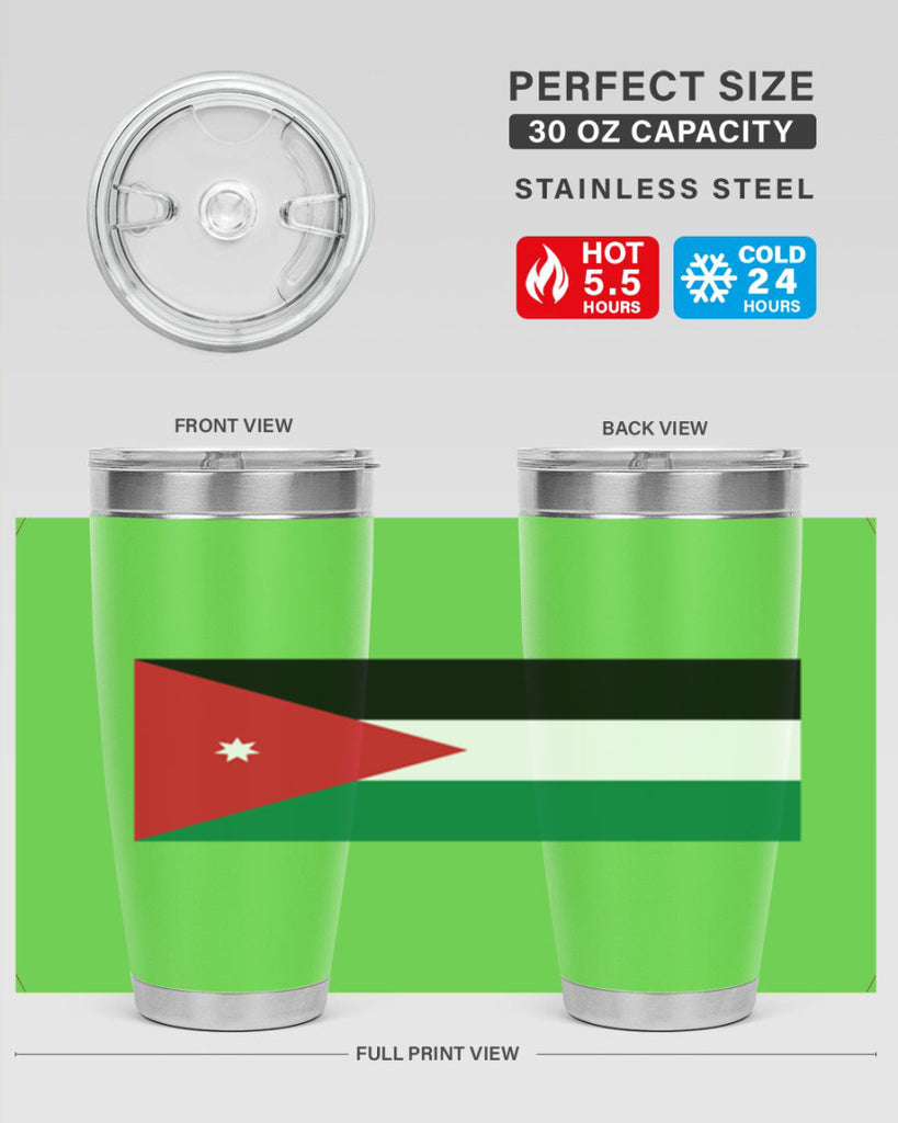 Jordan 112#- world flags- Tumbler