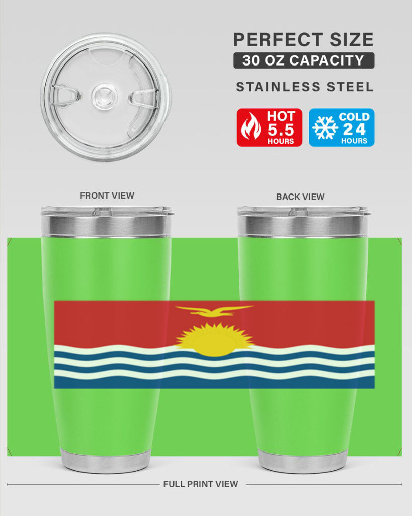 Kiribati 109#- world flags- Tumbler