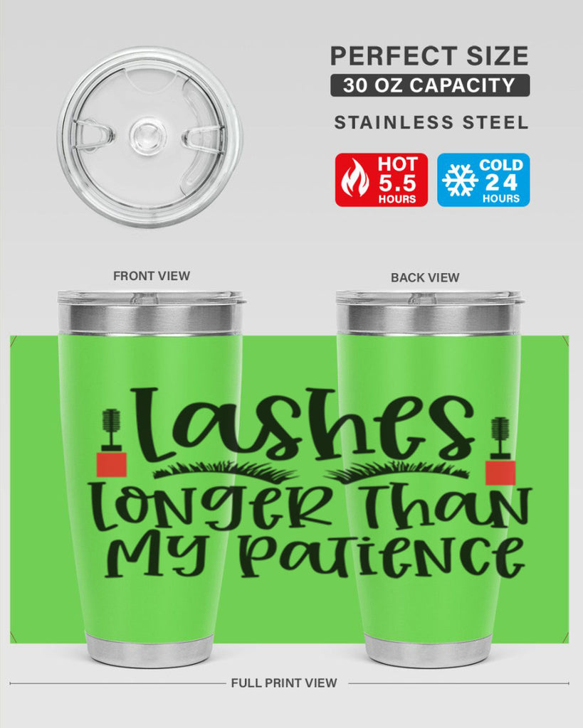 Lashes Longer Than My Patience Style 231#- make up- Tumbler