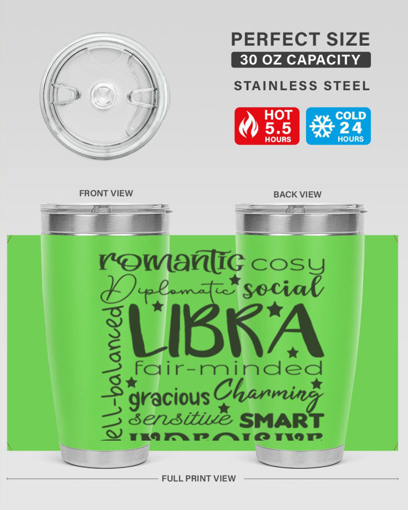 Libra 569#- zodiac- Tumbler
