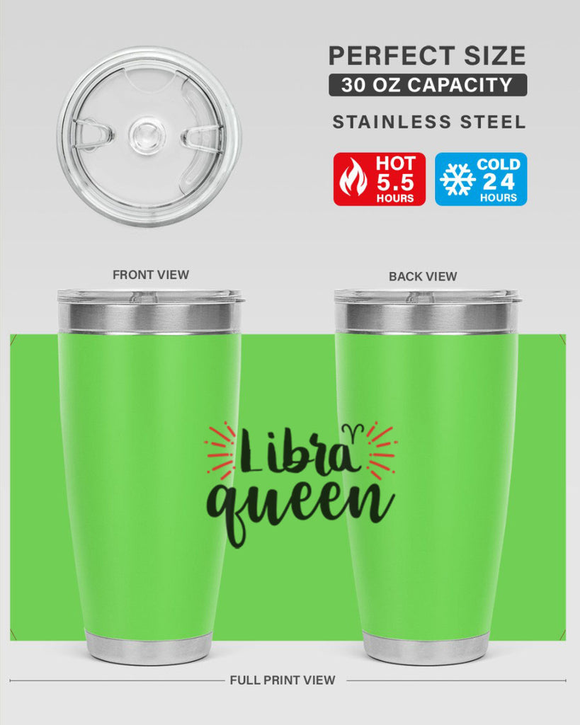 Libra queen 319#- zodiac- Tumbler