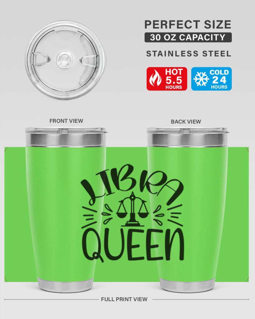 Libra queen 328#- zodiac- Tumbler