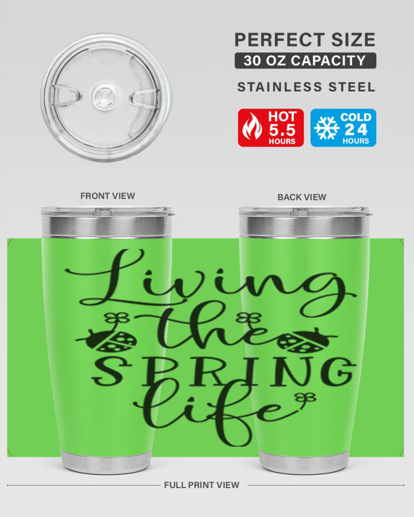 Living the spring life design 324#- spring- Tumbler