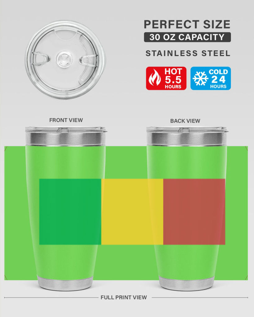 Mali 92#- world flags- Tumbler