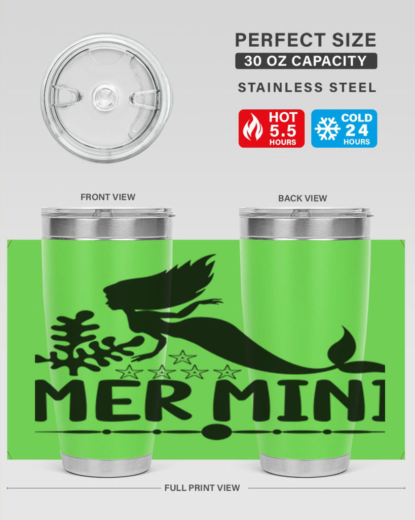 Mer mini 353#- mermaid- Tumbler