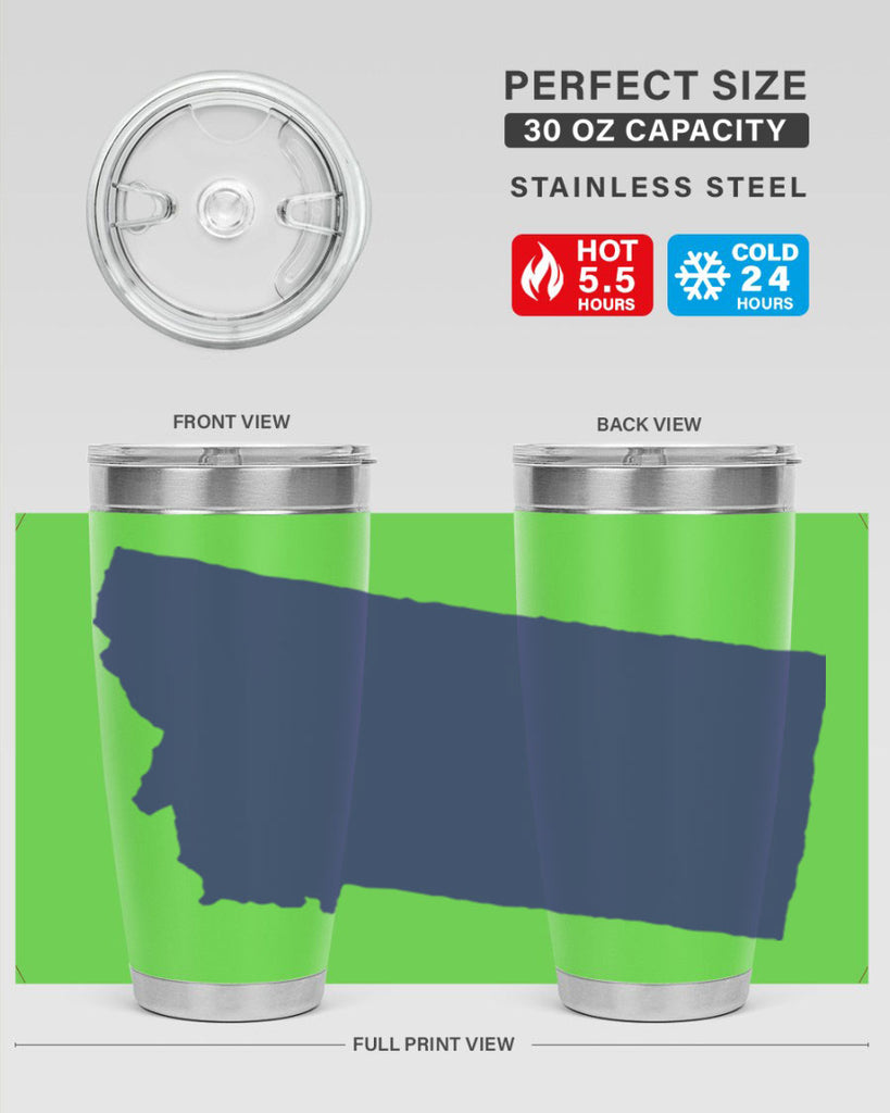 Montana 25#- stateflags- Tumbler