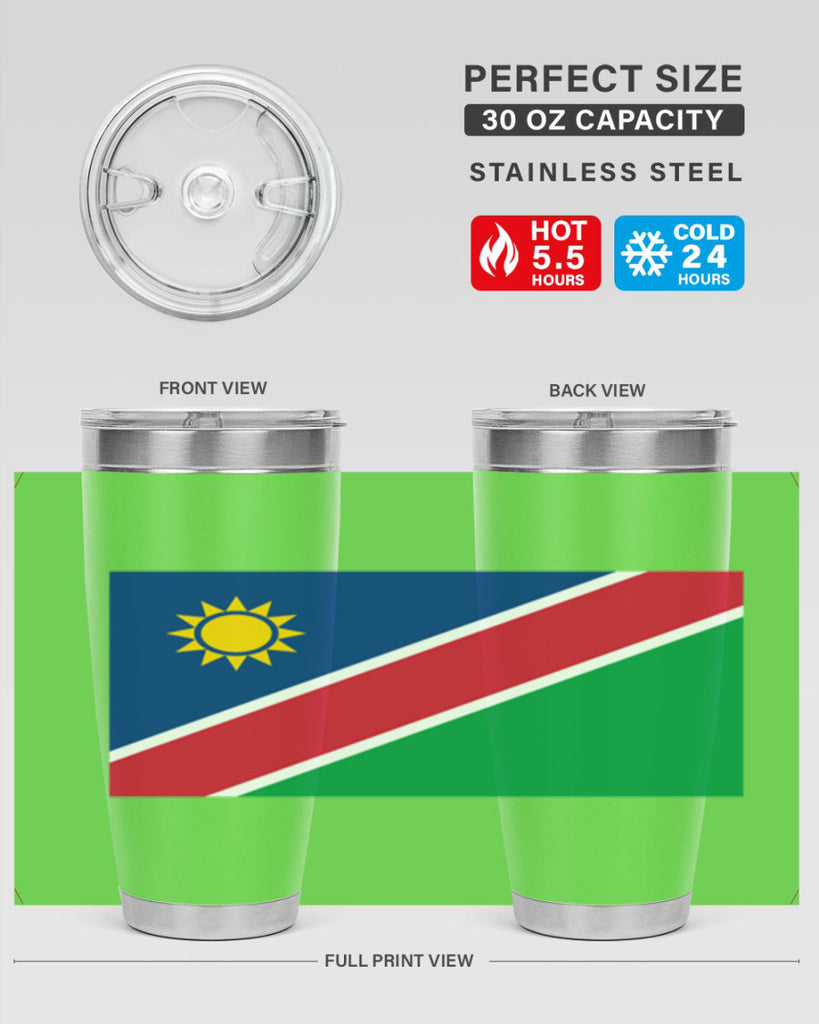Namibia 78#- world flags- Tumbler