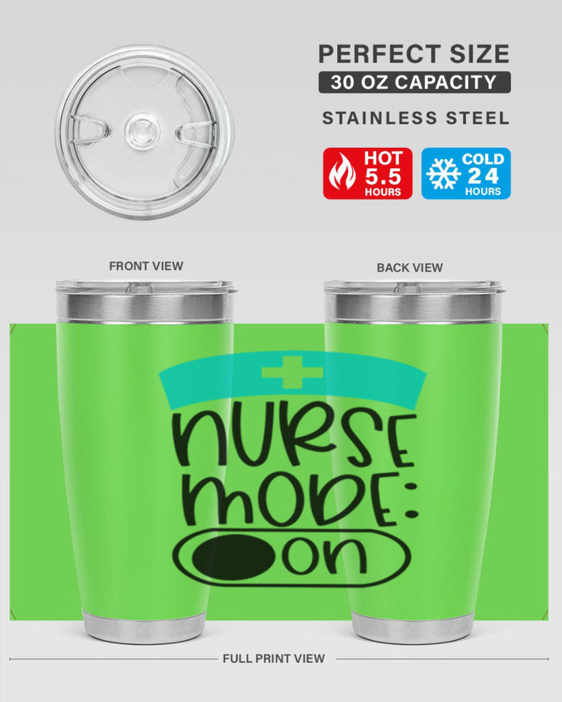 Nurse Mode On Style Style 103#- nurse- tumbler