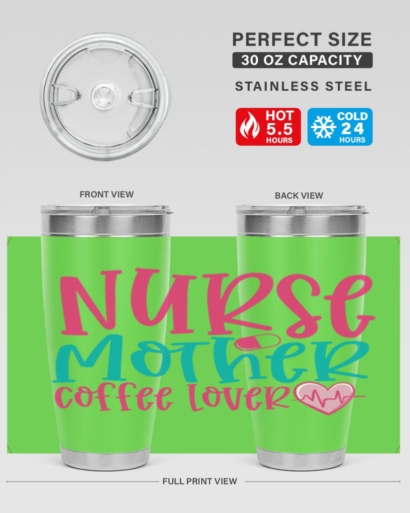 Nurse Mother Coffee Lover Style Style 99#- nurse- tumbler