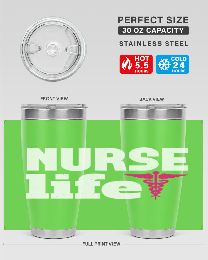 Nurse life Style 283#- nurse- tumbler