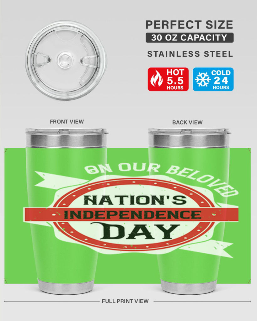 On our beloved Nations Independence Day Style 134#- Fourt Of July- Tumbler