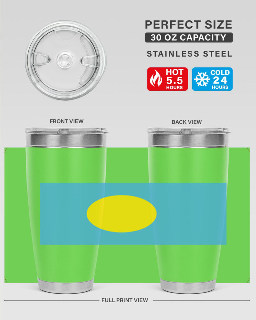 Palau 65#- world flags- Tumbler